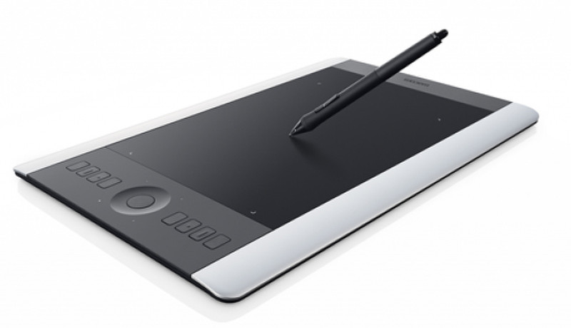 Wacom Intuos Pro M SE, EN & ES 5080линий/дюйм 224 x 140мм USB Черный, Cеребряный графический планшет