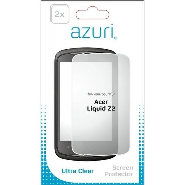 Azuri Ultra clear Acer Liquid Z2 Liquid Z2 2pc(s)