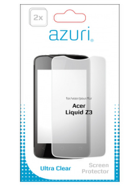 Azuri AZDUOSPACERZ3 Liquid Z3 2шт защитная пленка