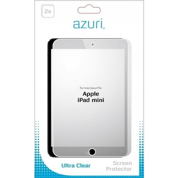 Azuri Ultra clear Apple iPad Mini iPad Mini 2шт