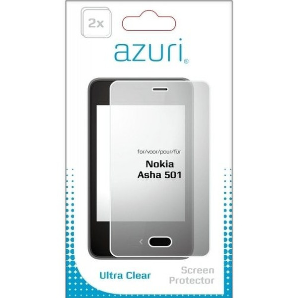 Azuri Ultra clear Nokia Asha 501 Asha 501 2шт