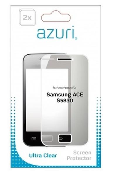 Azuri Ultra clear Samsung Galaxy Ace S5830 Galaxy Ace S5830 2pc(s)
