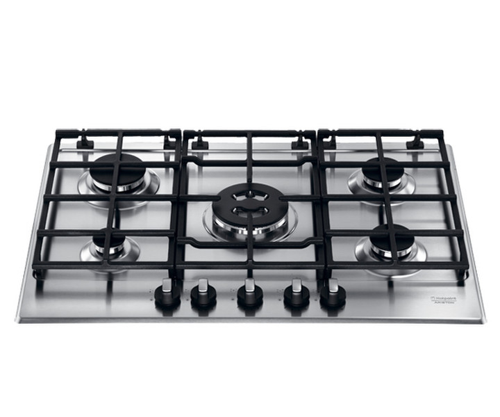 Hotpoint PK 750 T E X/HA built-in Gas, Halogen Stainless steel hob