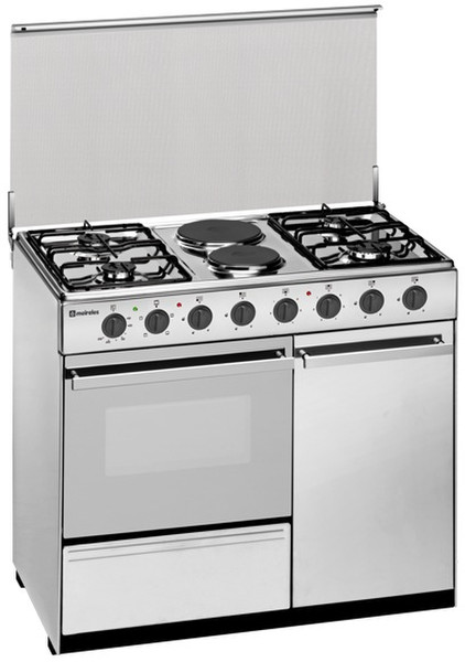 Meireles E 9421 V Freestanding Combi hob B Stainless steel