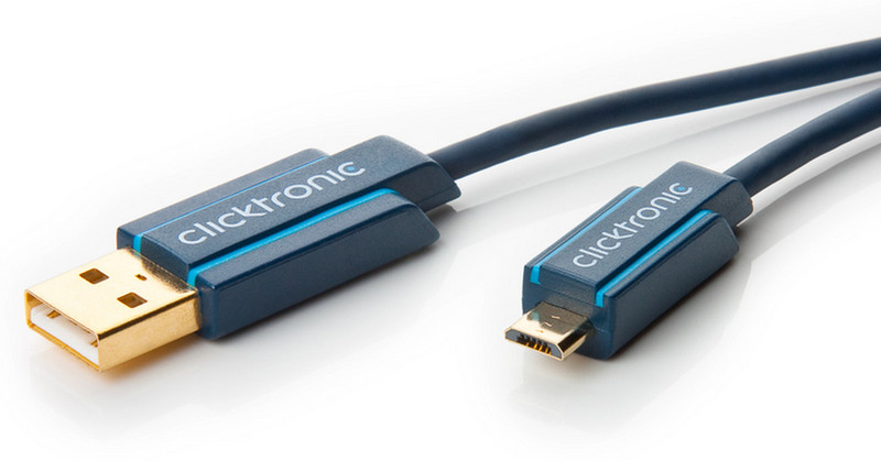 ClickTronic 1m USB 2.0 A/Micro-B m/m