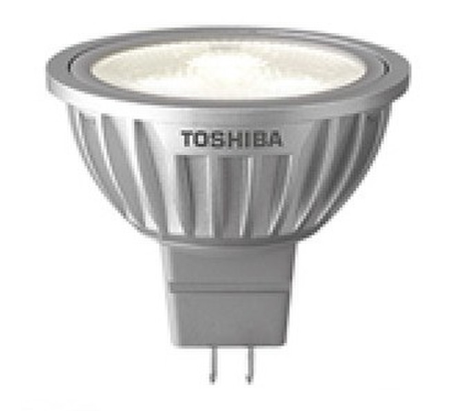 Toshiba LDRA0530WU5EU3 5.2W GU5.3 A White energy-saving lamp