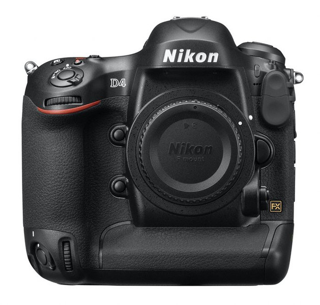 Nikon D4 16.2MP CMOS 4928 x 3280Pixel Schwarz