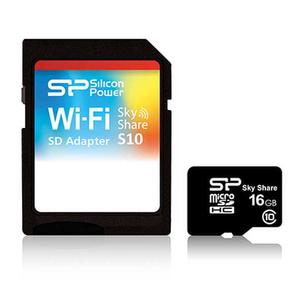 Silicon Power microSDHC 16GB 16ГБ MicroSDHC UHS Class 10 карта памяти
