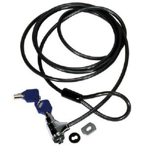 CODi AK0000028 Black,Chrome cable lock