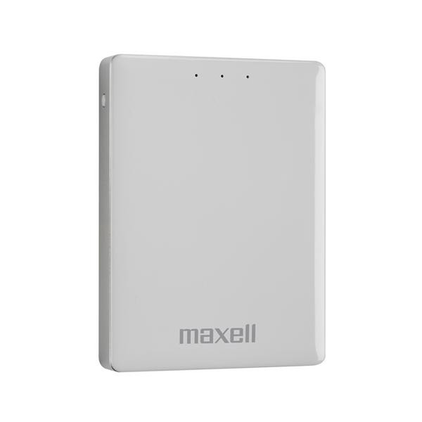 Maxell Portable Wireless Hard Drive, 750GB 750GB Wi-Fi Silver