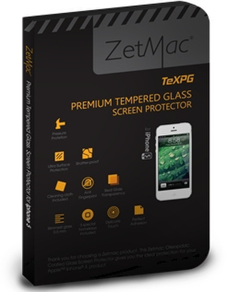 ZetMac ZSP5PTG iPhone 5 screen protector