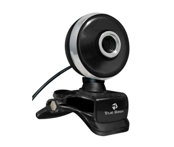 True Basix TBCW-001 640 x 480Pixel USB 2.0 Schwarz Webcam