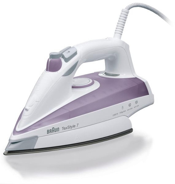 Braun TexStyle 7 TS715 Dry & Steam iron 2300W Pink,White