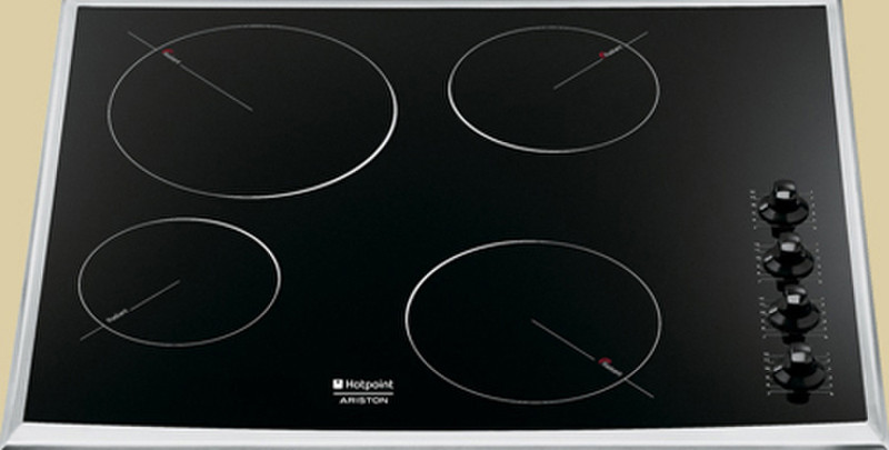 Hotpoint KBM 6001 H IX/HA Eingebaut Combi hob Schwarz, Edelstahl Kochfeld