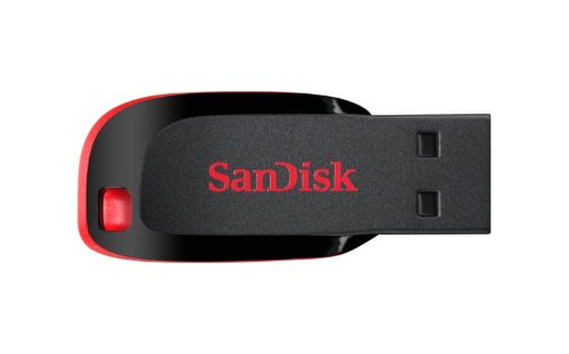 Sandisk Cruzer Blade 16GB USB 2.0 Type-A Black,Red USB flash drive