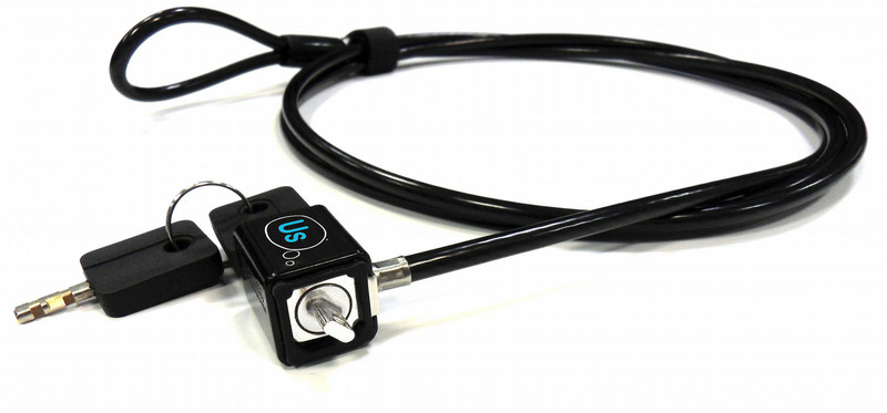 Unique Secure LK101P Черный кабельный замок
