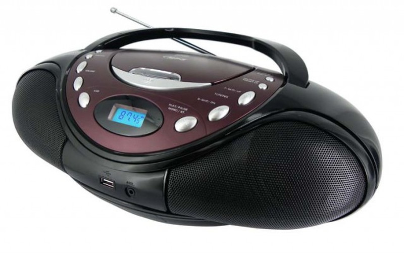 Bigben Interactive CD44 Черный, Фиолетовый CD радио