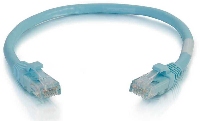 C2G 4ft. Cat6a RJ-45 1.21м Cat6a U/UTP (UTP) Синий сетевой кабель