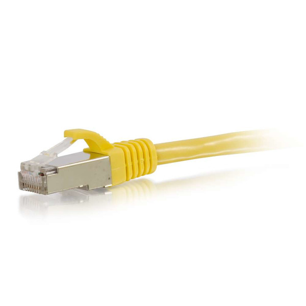 C2G 3ft Cat6 STP 0.9м Cat6 U/FTP (STP) Желтый сетевой кабель