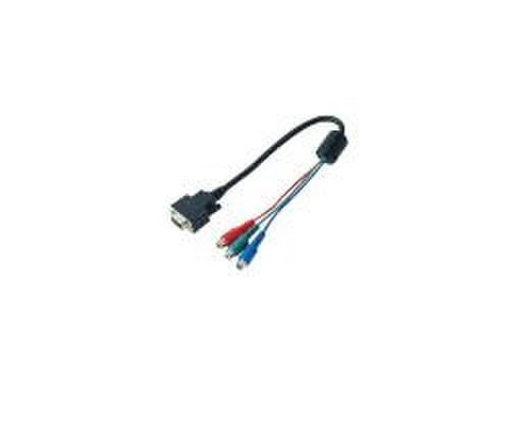 Panasonic ET-SCACMPVGA 0.4m 3 x RCA Schwarz Videokabel-Adapter