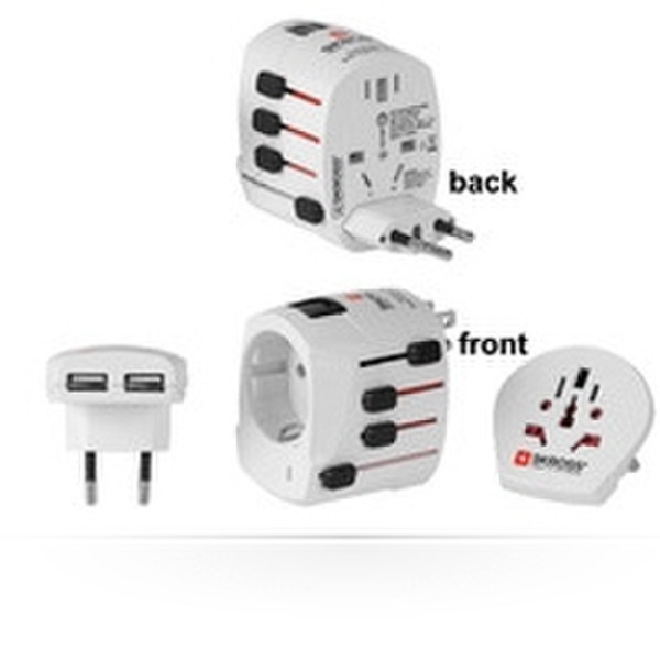 Microconnect PETRAVEL12 Indoor White mobile device charger
