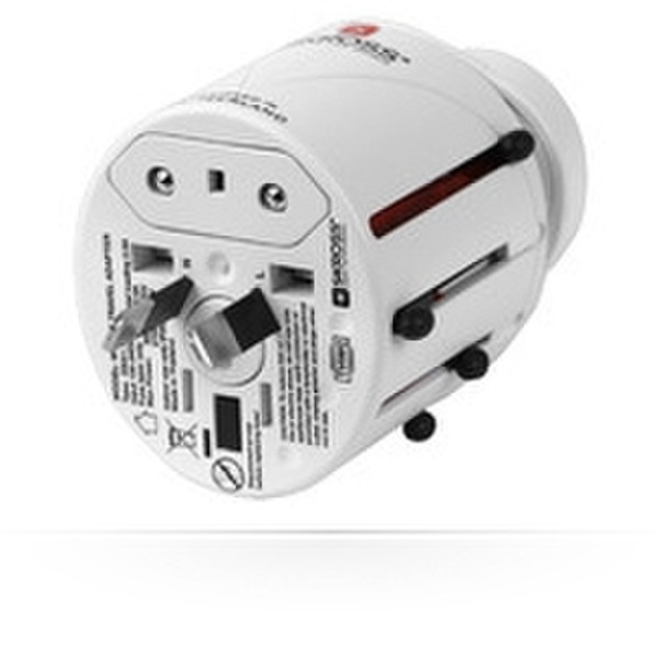 Microconnect PETRAVEL14 Universal Universal White power plug adapter