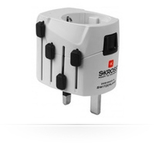Microconnect PETRAVEL18 Universal Universal White power plug adapter