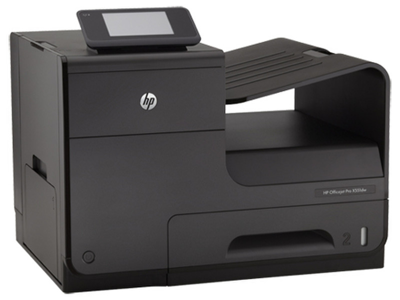 HP Officejet Pro X551dw Цвет 2400 x 1200dpi A4 Wi-Fi Черный струйный принтер