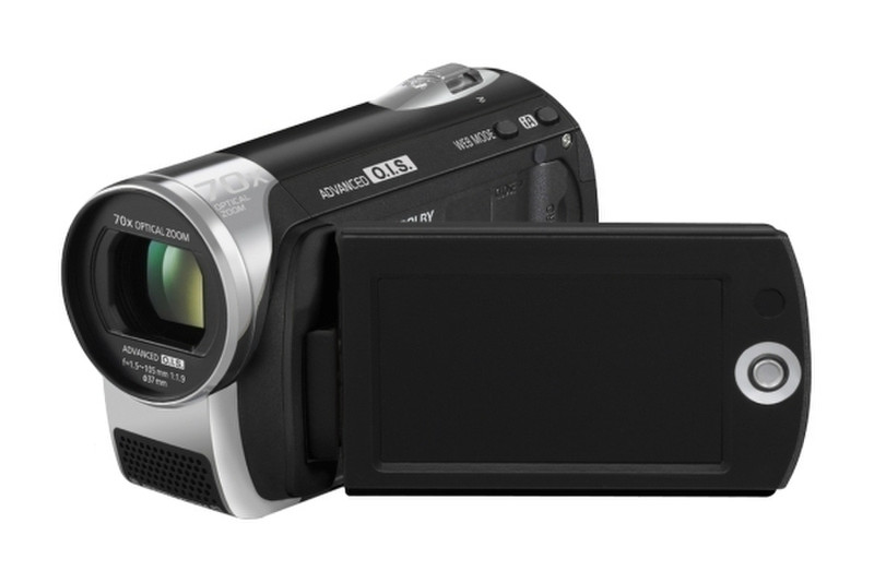 Panasonic SDR-S26 SD Camcorder, Black 0.8MP CCD Schwarz