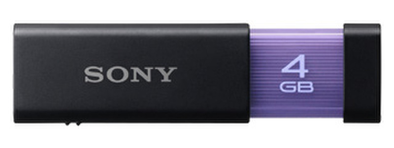 Sony USM4GL 4ГБ USB 2.0 Черный USB флеш накопитель