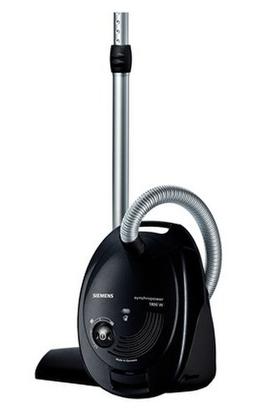 Siemens VS06G1803 Cylinder vacuum 4L 1800W Black vacuum