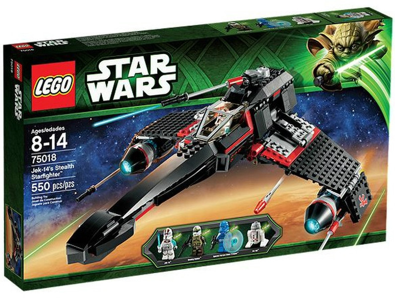 LEGO Star Wars Jek-14's Stealth Starfighter building figure