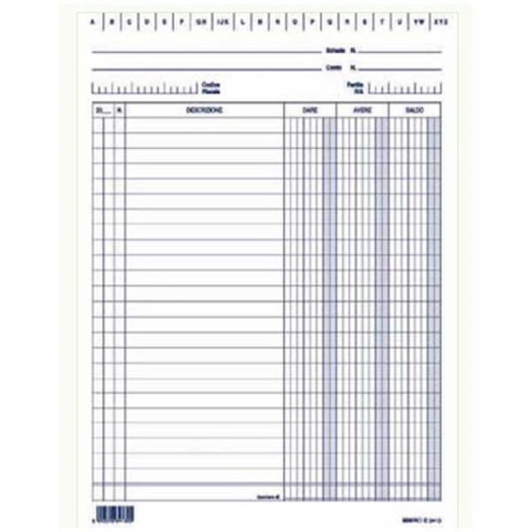 Edipro E3336 accounting form/book