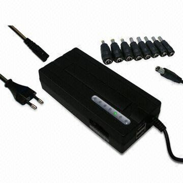 PHBatteries Universal laptop adaptor Black power adapter/inverter
