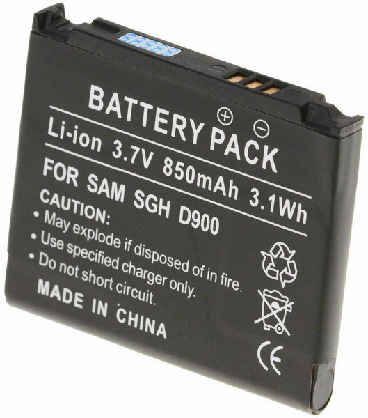 Helos Li-ion 600mAh Lithium-Ion 600mAh 3.7V rechargeable battery