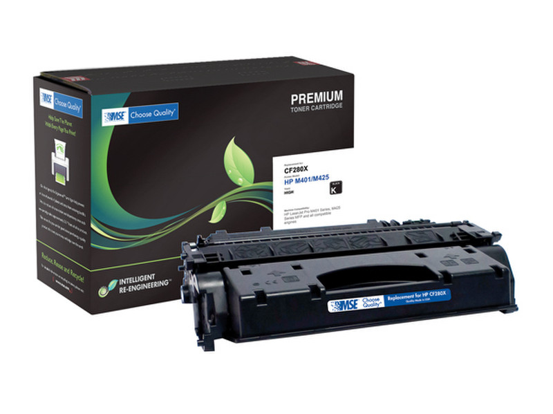 MSE 02-21-80162 10000pages Black laser toner & cartridge