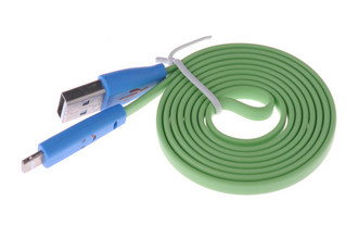 4XEM 3ft. USB 2.0 - 8-pin Lightning m/m flat 0.91m USB A Lightning Green