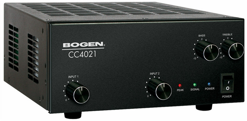 Bogen CC4021 Дома Проводная Черный усилитель звуковой частоты