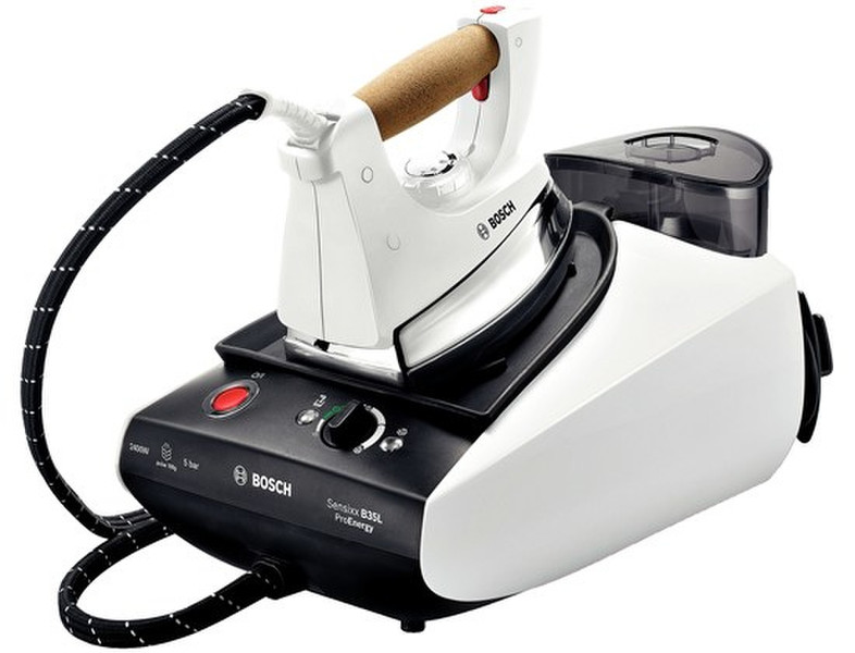 Bosch TDS3568N 800W 1.4L Aluminium soleplate Black,White steam ironing station