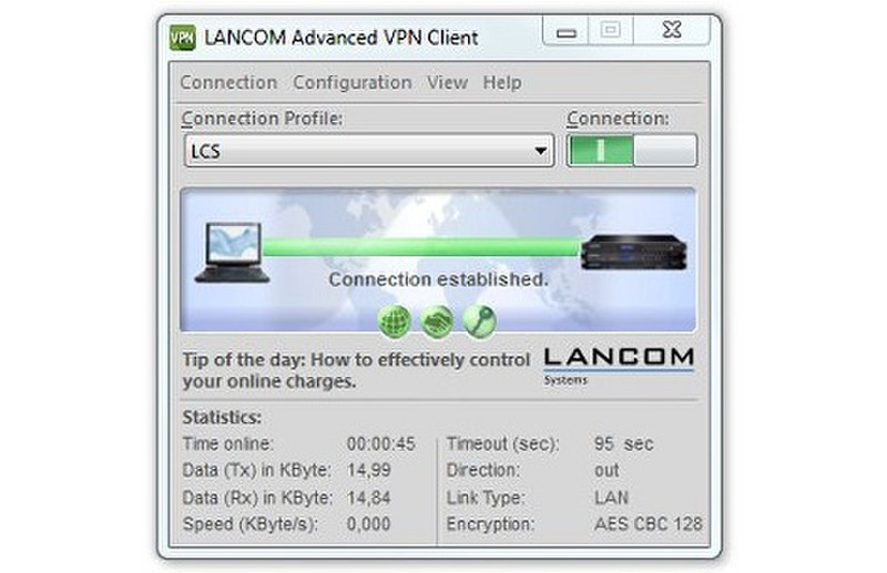 Lancom Systems Advanced VPN Client (Windows)