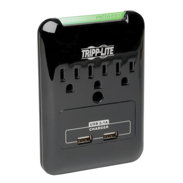 Tripp Lite SK30USB 3AC outlet(s) 120V Black surge protector