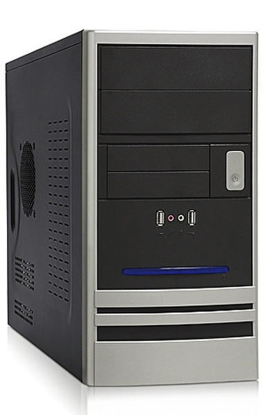 Foxconn TLM-263 Mini-Tower Black,Silver computer case