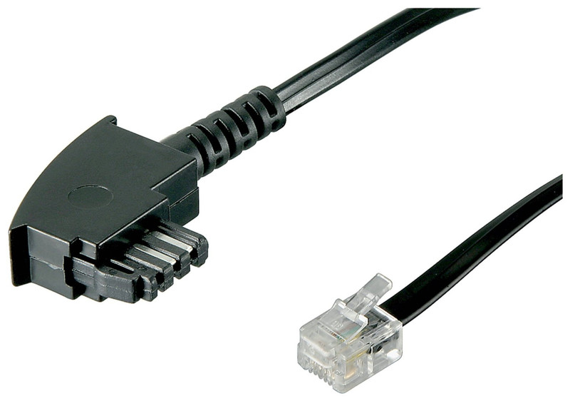 1aTTack 7685368 6m Black telephony cable