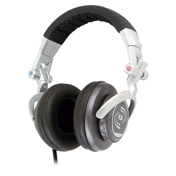 Pyle PHPDJ1 Supraaural Head-band Silver headphone