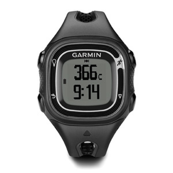 Garmin Forerunner 10 Черный, Cеребряный спортивный наручный органайзер