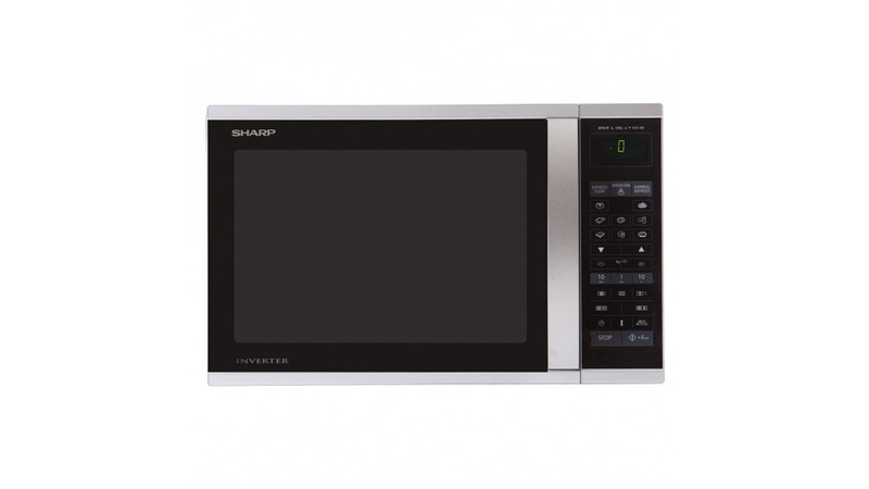 Sharp Home Appliances R-971INW Countertop Combination microwave 40L 1050W Silver,Stainless steel