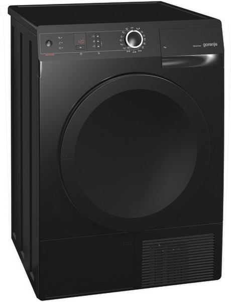 Gorenje D7465NB freestanding Front-load 7kg A++ Black tumble dryer