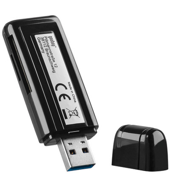 Wentronic Ext. SD/SDHC/SDXC USB 3.0 USB 3.0 Schwarz Kartenleser