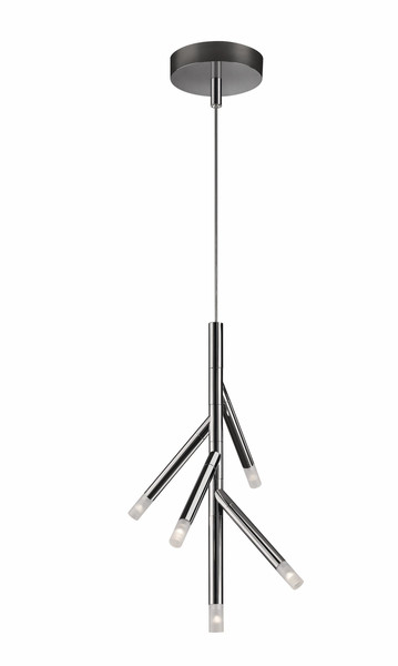 Philips 407571148 Flexible mount 5W LED Chrome suspension lighting