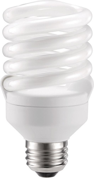 Philips Energy Saver 046677408565 18W E26 White fluorescent bulb energy-saving lamp